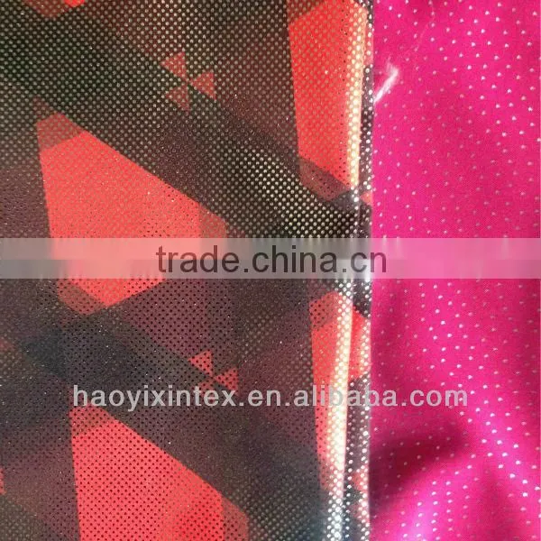 Silver printing fabric/ sliver pressed fabric
