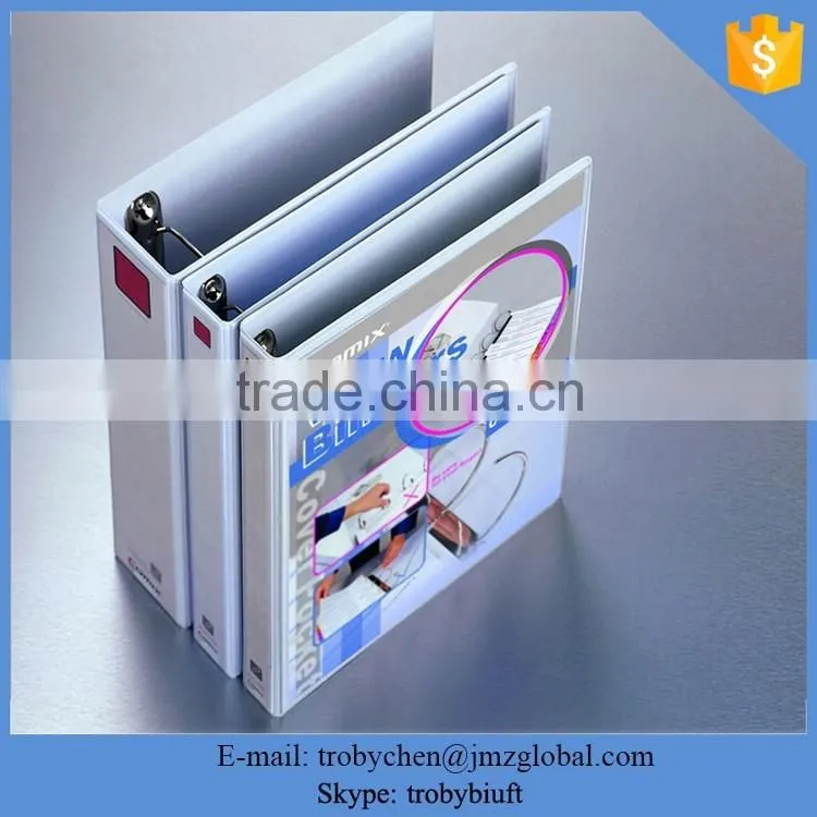 Oem A5 A4 Customized Pp Pvc Pet 3 Rings Binder