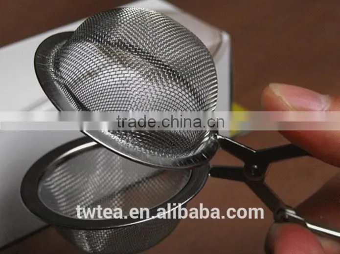 Stainless steel ball tea strainer / Snap spoon tea infuser