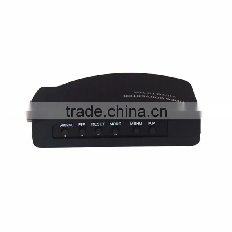 CCTV DVD DVR Camera TV S-video BNC to VGA Video Converter