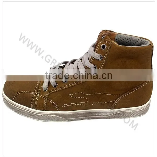 High ankle suede shoes men sneakers