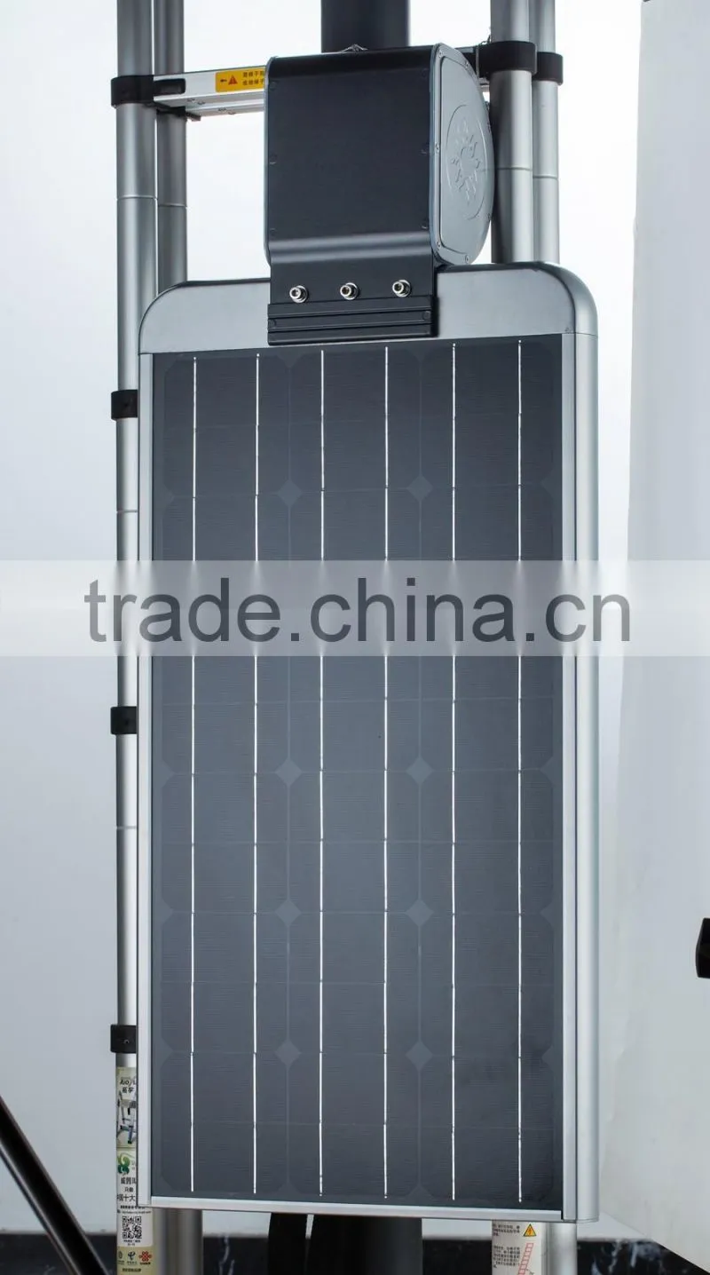 Solar LED Street Light using Lithium Battery in One Body