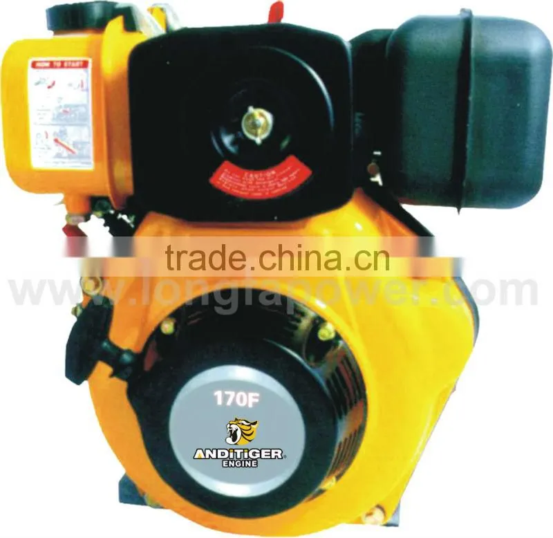 Single cylinder small diesel engine