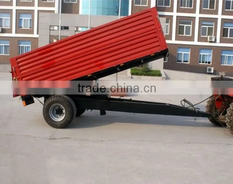 7CX-5T 5 ton Rear Tipping Farm Trailer Hot selling in Africa