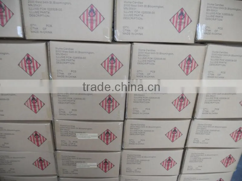 export candle matches for fefstival and promotional with colorful logo printing