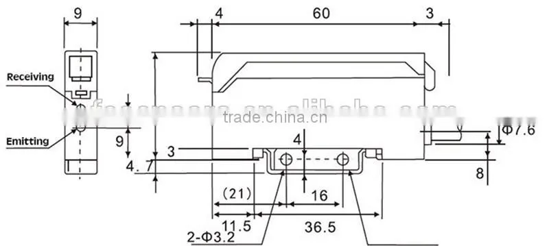 wholesale FF-12 universal amplifier F&C fiber optic sensor and amplifier