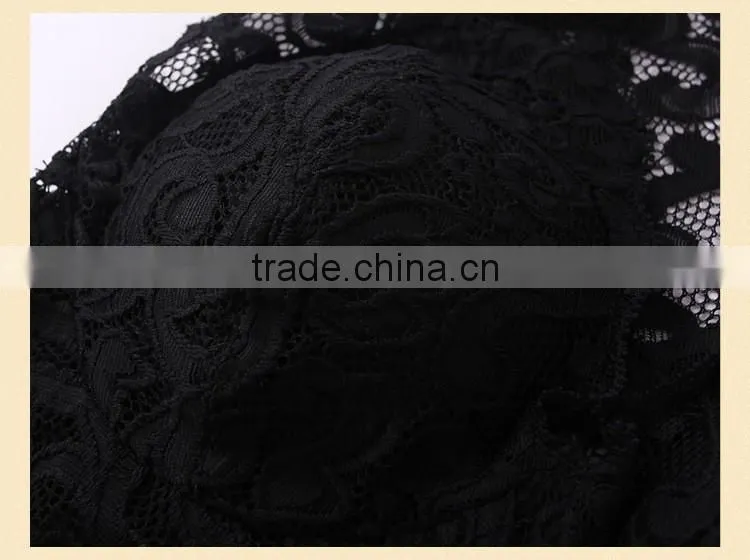Women lace sport vest, female sexy no rims sport bra NY060
