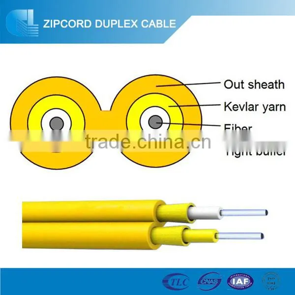 4 core figure 8 structure jacket interconnect cable GJFJ8V