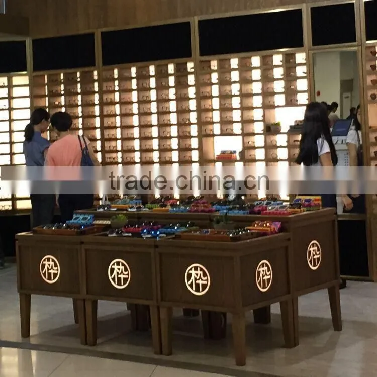 hot sale sunglass display stand for eyeglass showcase design