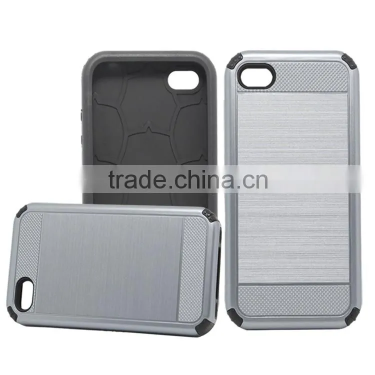 Manufacturer Wholesale Cell Phone Case Metal Color Heavy Duty Mobile Phone Case