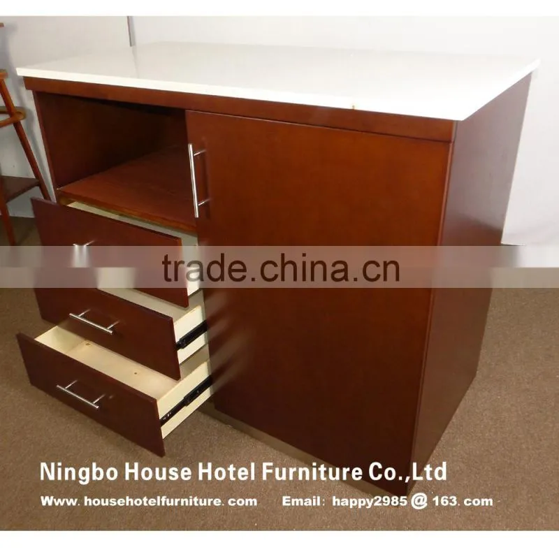 house hotel furniture left side nightstand with quarts top