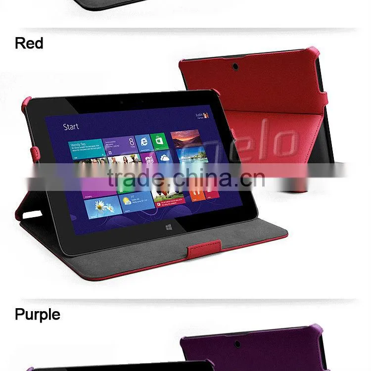 unique tablet PU accessories for HP Omni 10 case decorated cover for tablet with high quality