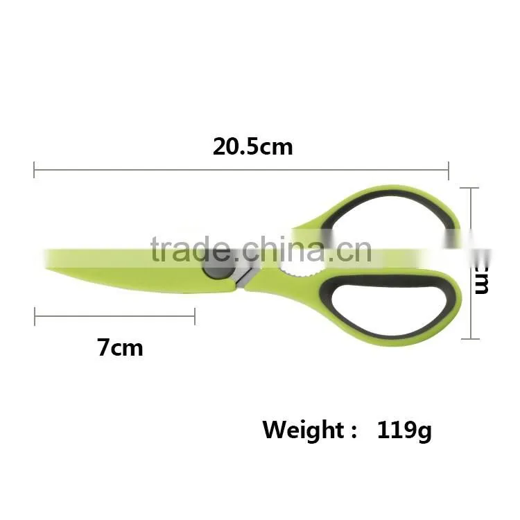 Multifunction 8 inch Stainless Steel magnetic scissors with plastic cover