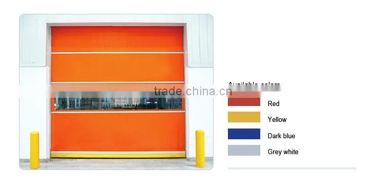 Cheap Pvc Warehouse Fast Roller Shutter Door