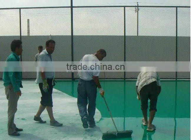 Sport court coating