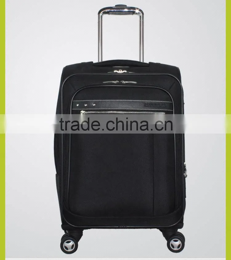 2016 fashion new crossing luggage trolley suitcase
