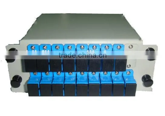 Insertion type splitter,1*2 1*4 1*8 plc optic splitter,splitter with sc adapter