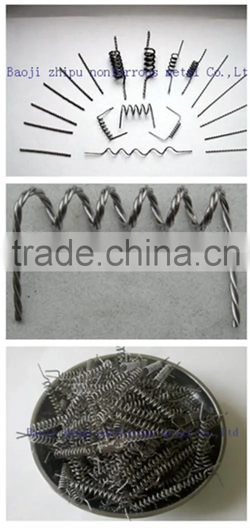 tungsten heater for chrome plating machine