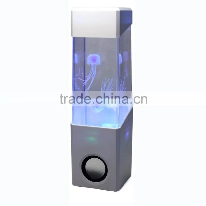 USB Input Mini Portable Speaker with Water dancing speaker,Jellyfish Lamp (F-1218J)