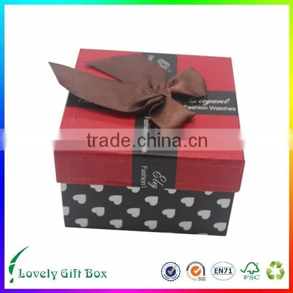 2016 hot sales luxury custom design fancy gift box for watch box