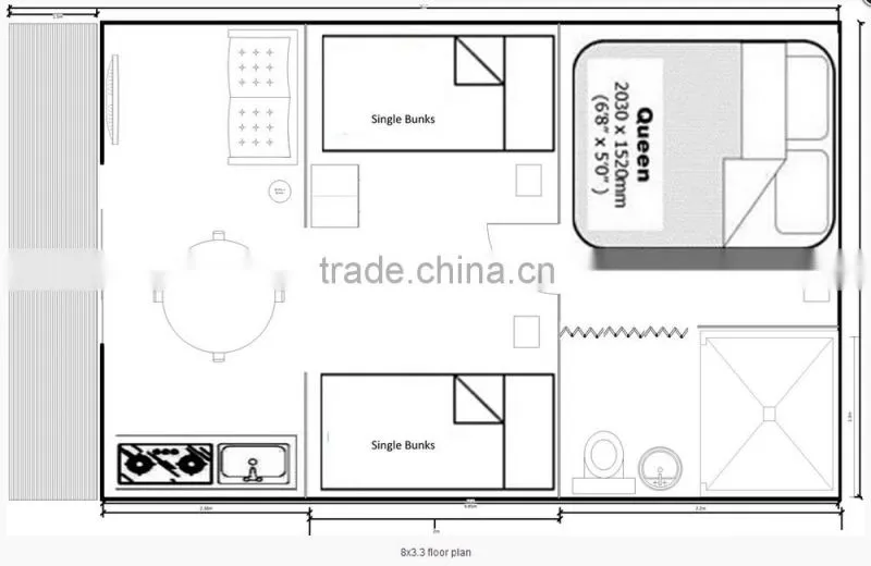 Prefab Living Container Home kit for sale
