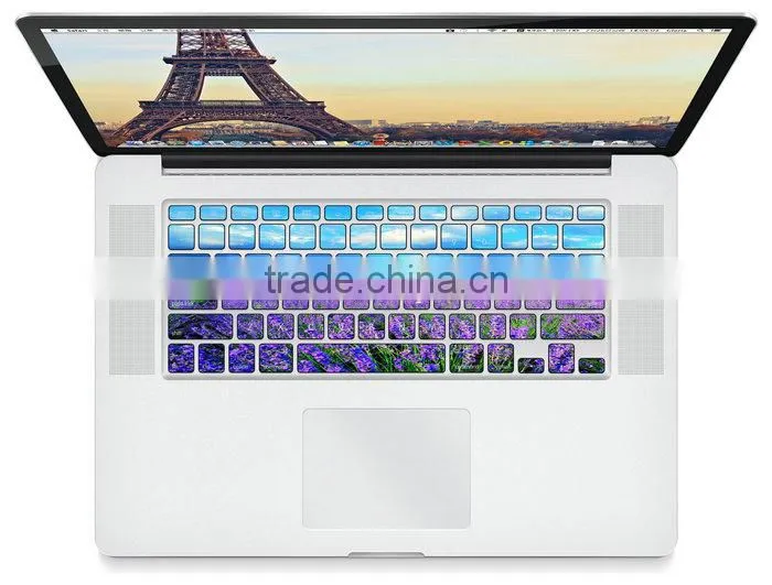 PVC Customized Waterproof Laptop Keyboard Stickers for Computer Skins