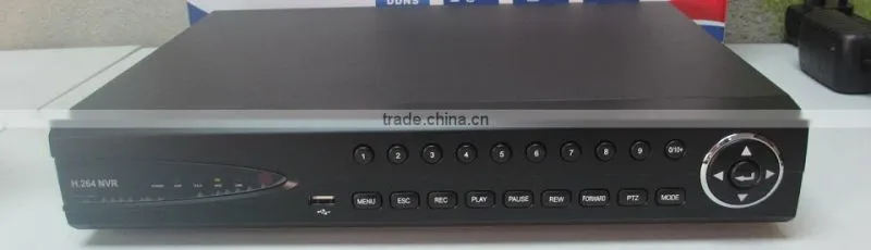 RJ-45 1U 16CH network digital vedio recorder 16channel nvr support ONVIF P2P