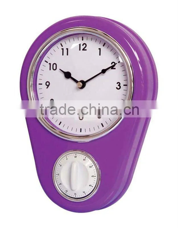 mini Kitchen timer wall clock