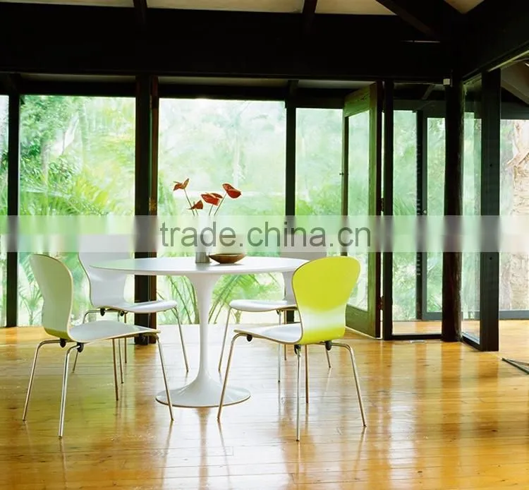 Eero Saarinen Tulip Style Round Wood Table Top for Sale