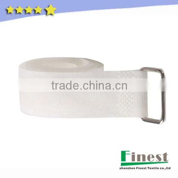 Hook and Loop book strap With metal Buckle