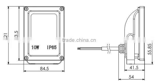 New Design Ultrathin flood light 10W, 20W, 30W, 50W