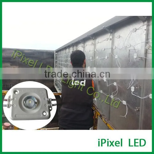 smd3030 injection molding led module with optic lens
