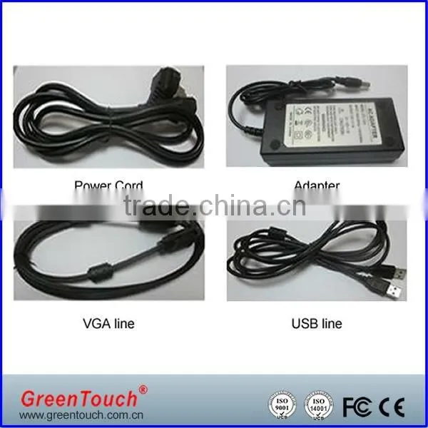 High quality industrial 17inch desktop touch screen monitor