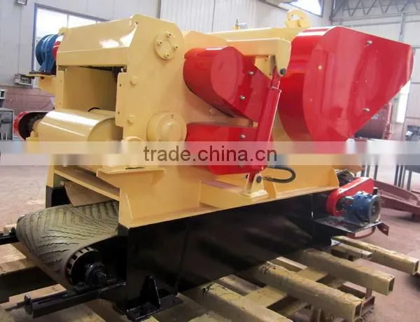 Black Wood Sawdust Chipping Machine