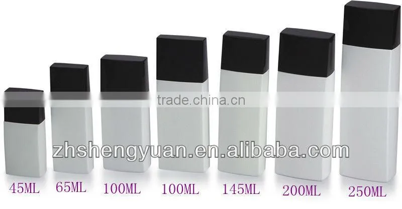 Foundation plastic lotion bottle