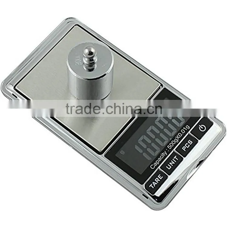 Hot selling 500g/0.01g digital pocket scale with backlight
