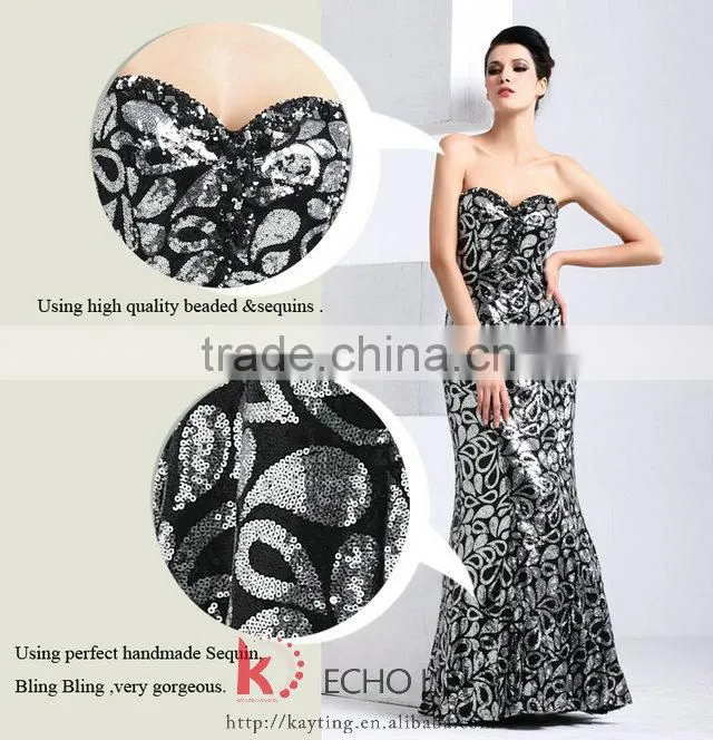 Sexy Off Shoulder Sweetheart Lace up Back Open Beaded Ready Made Evening Dress