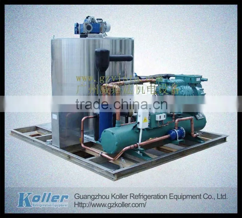 1ton Pure Flake Ice Making Machine for Fishery/Seafood