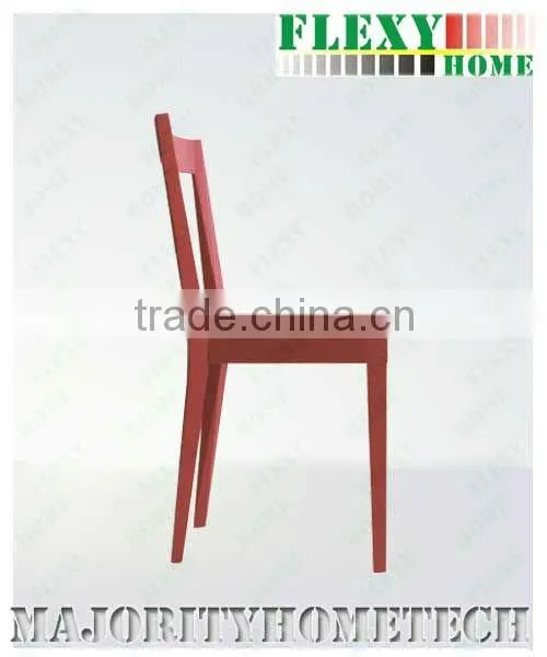 Dining chair with candy color