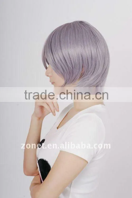 Fashion Cosplay silver grayHETALIA NORWAY Wig