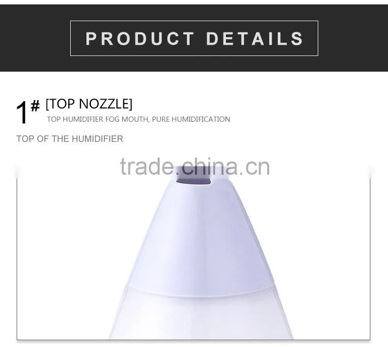 LED light aeration aroma ulrtasonic diffuser GL-22 11E
