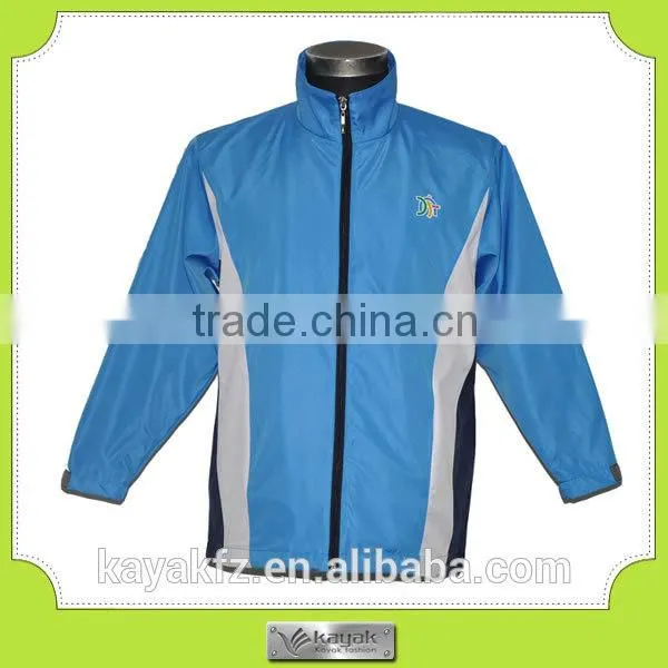 red custom fashion wholesale windbreaker jacket