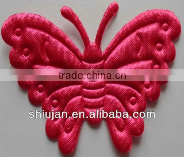custom padding PU star patch