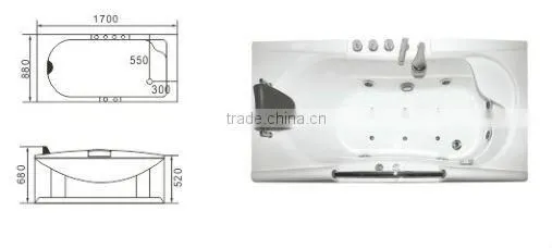 massage bathtub