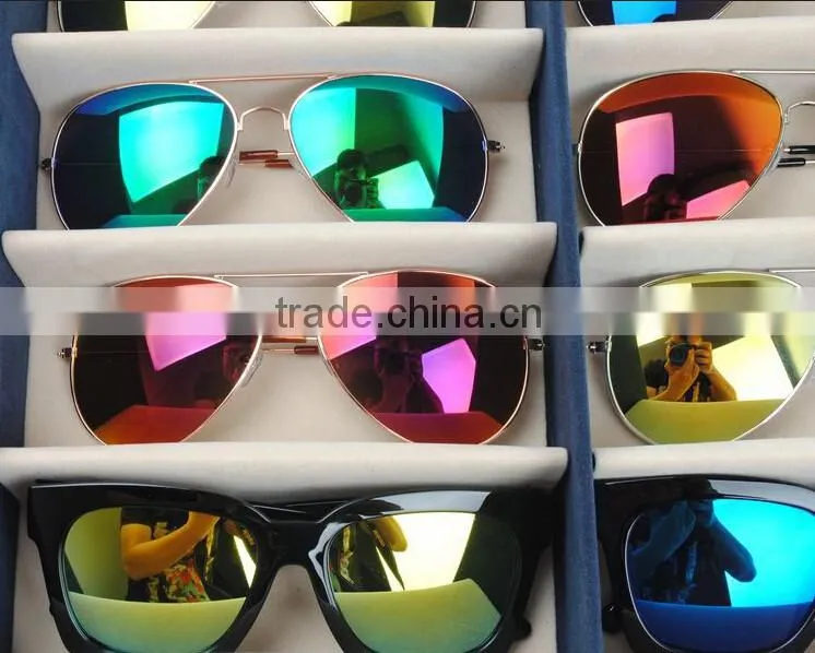 velvet Material sunglasses case/sunglasses storage box/sunglasses boxes