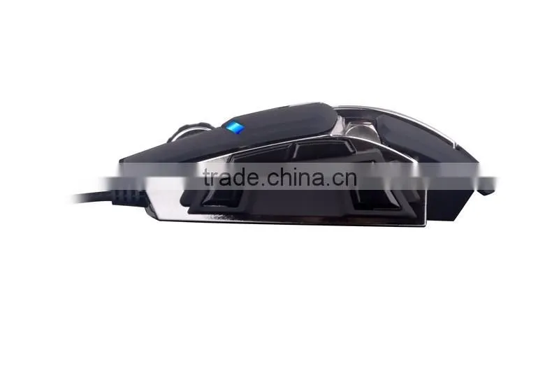 9 Buttons Detachable Wings and Prop Gaming mouse