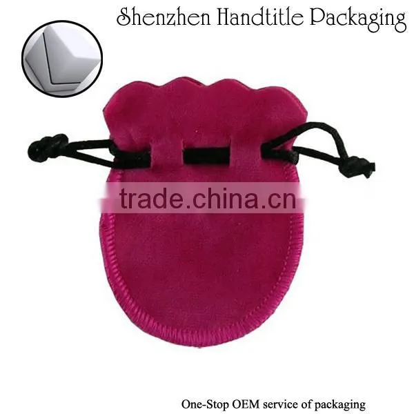 colorful high quality velvet pen pouch
