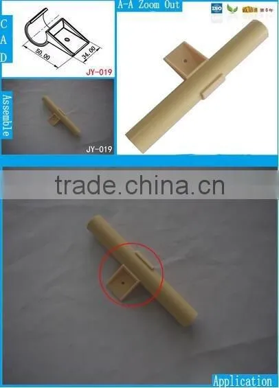 JY-A029| 3 way tube connectors|Industry shower plastic joint|Plastic quick elbow joint