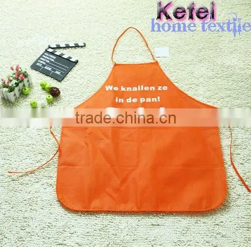 yellow promotional commerial non-woven aprons