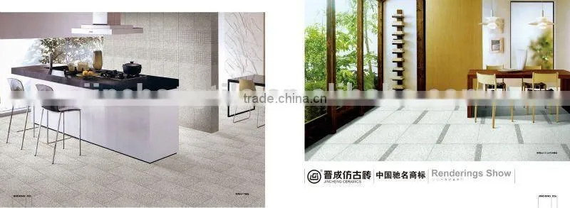 Jincheng Ceramics China famous brand T6600 rectified edge rustic vitrified tile